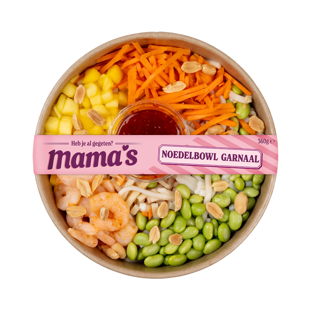 Noedelbowl garnaal