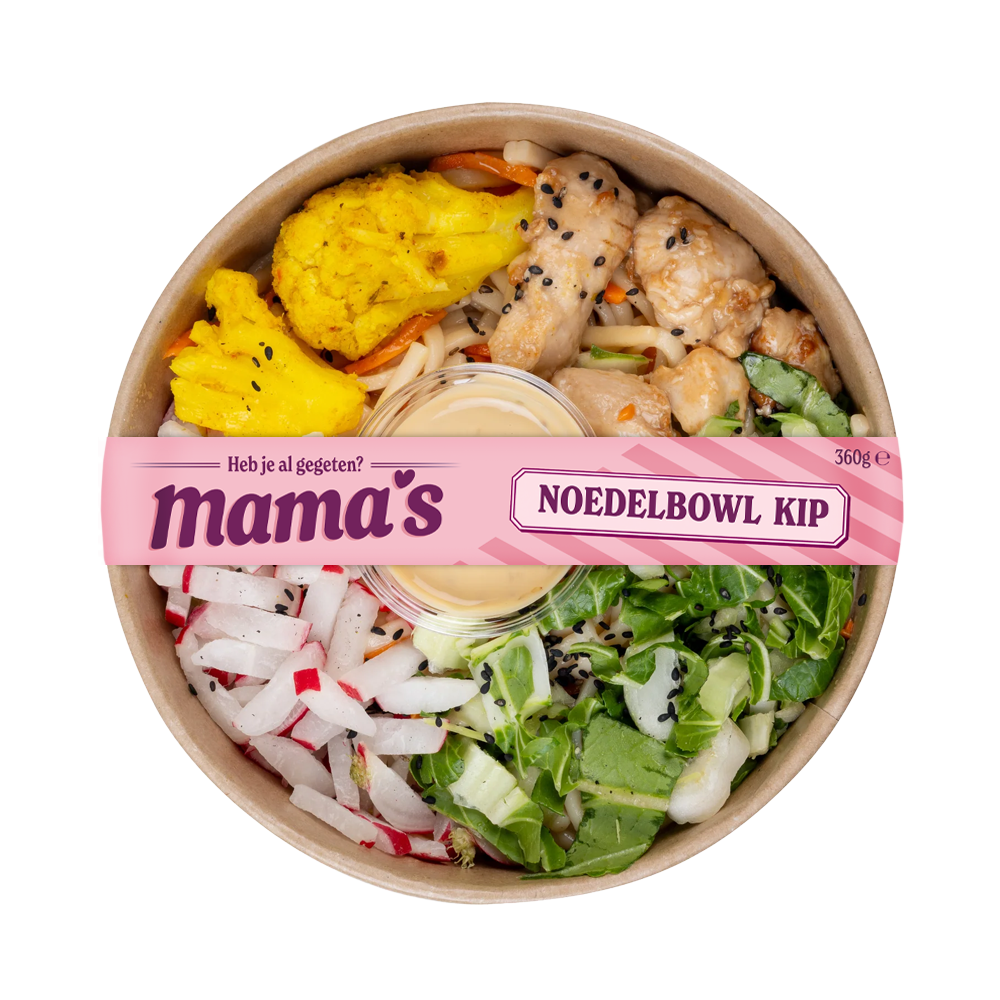 Noedelbowl kip